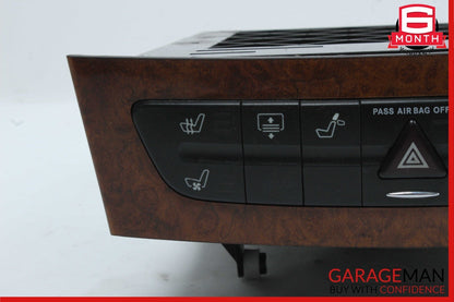 03-09 Mercedes CLS500 E350 E55 AMG Hazard Light Door Lock Control Switch Module