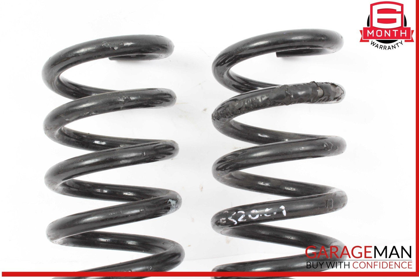 98-02 Mercedes W210 E320 E430 Rear Suspension Coil Spring Absorber Set of 2 Pc