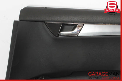 08-14 Mercedes W204 C300 Sedan Rear Right Passenger Side Door Panel Cover Black