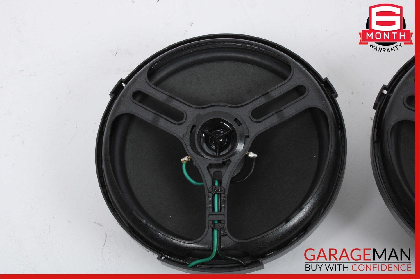 08-11 Mercedes W204 C300 C350 Rear Right & Left Side Door Sound Speakers Set OEM