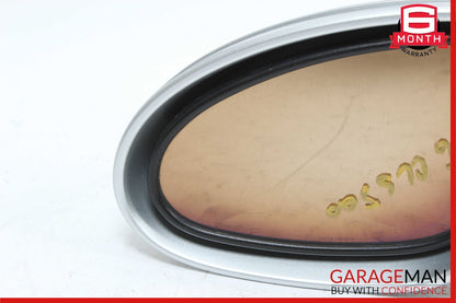 06-08 Mercedes W219 CLS500 Front Left Side Door Mirror Rear View Silver OEM