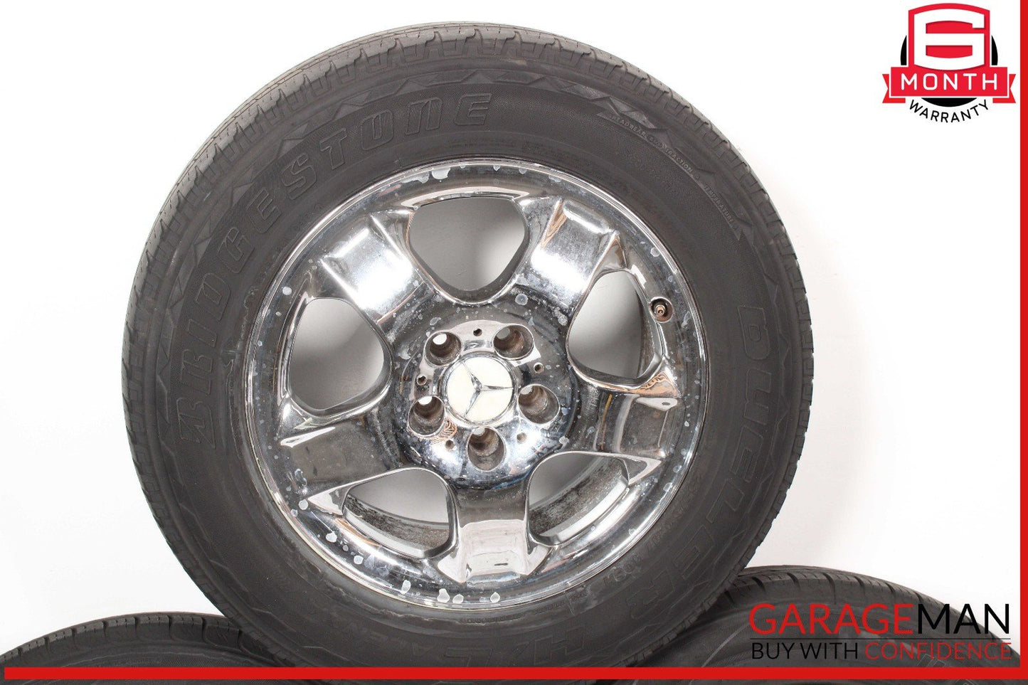 98-05 Mercedes W163 ML320 ML350 8.5 x 17 17" Wheel Wheels Rim Set of 4 Pc OEM