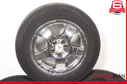 98-05 Mercedes W163 ML320 ML350 8.5 x 17 17" Wheel Wheels Rim Set of 4 Pc OEM