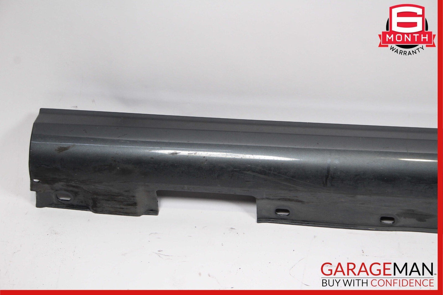 08-14 Mercedes W204 C250 AMG Sport Left Side Skirt Rocker Moulding Panel Gray