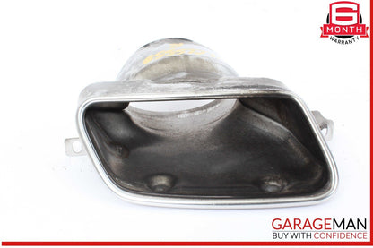 10-18 Mercedes W218 CLS550 E550 Rear Exhaust Muffler Tip Tips Set of 2 Pc OEM