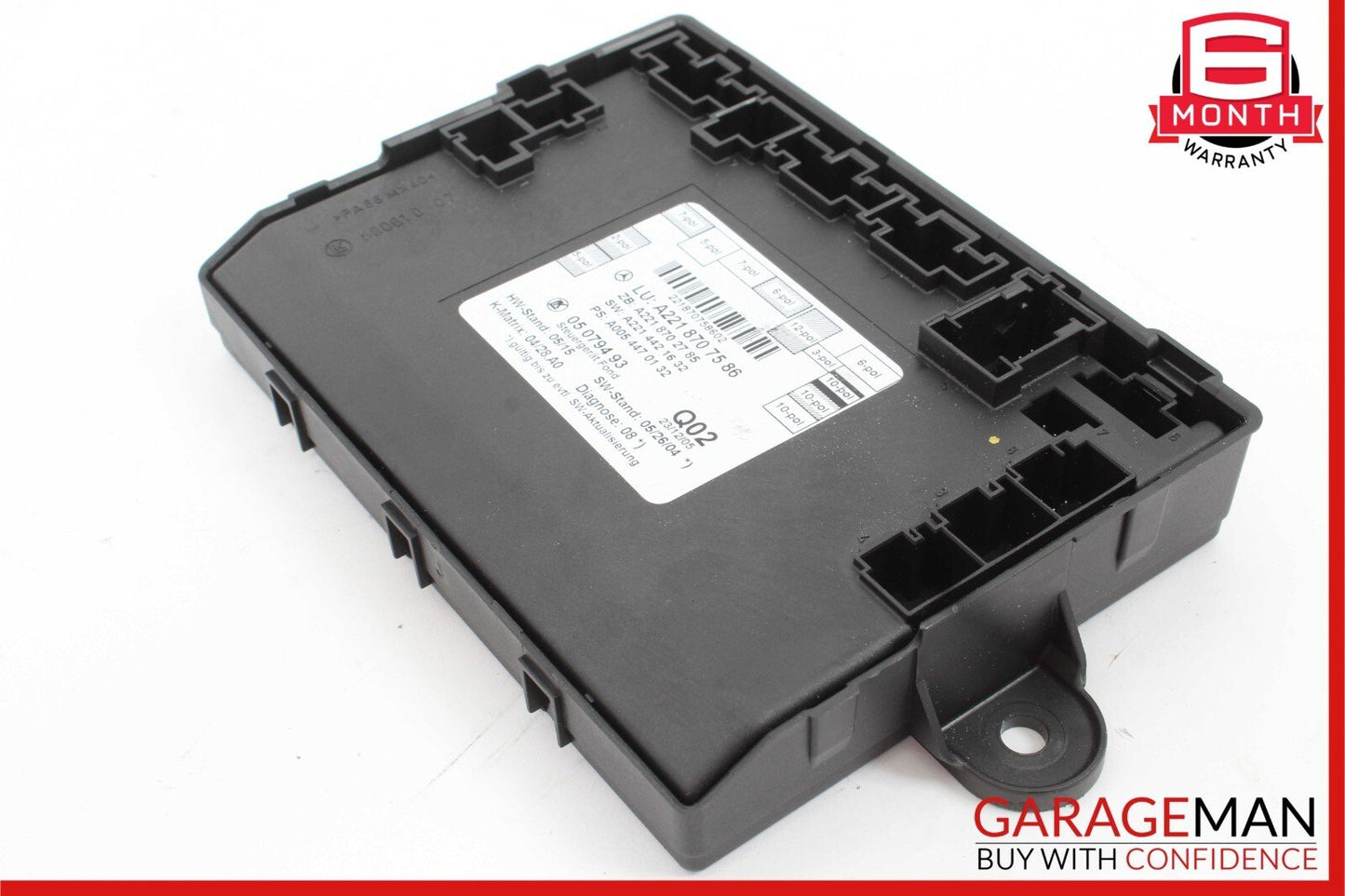 07-13 Mercedes W221 S550 S600 Rear Right Passenger Side Door Control Module OEM