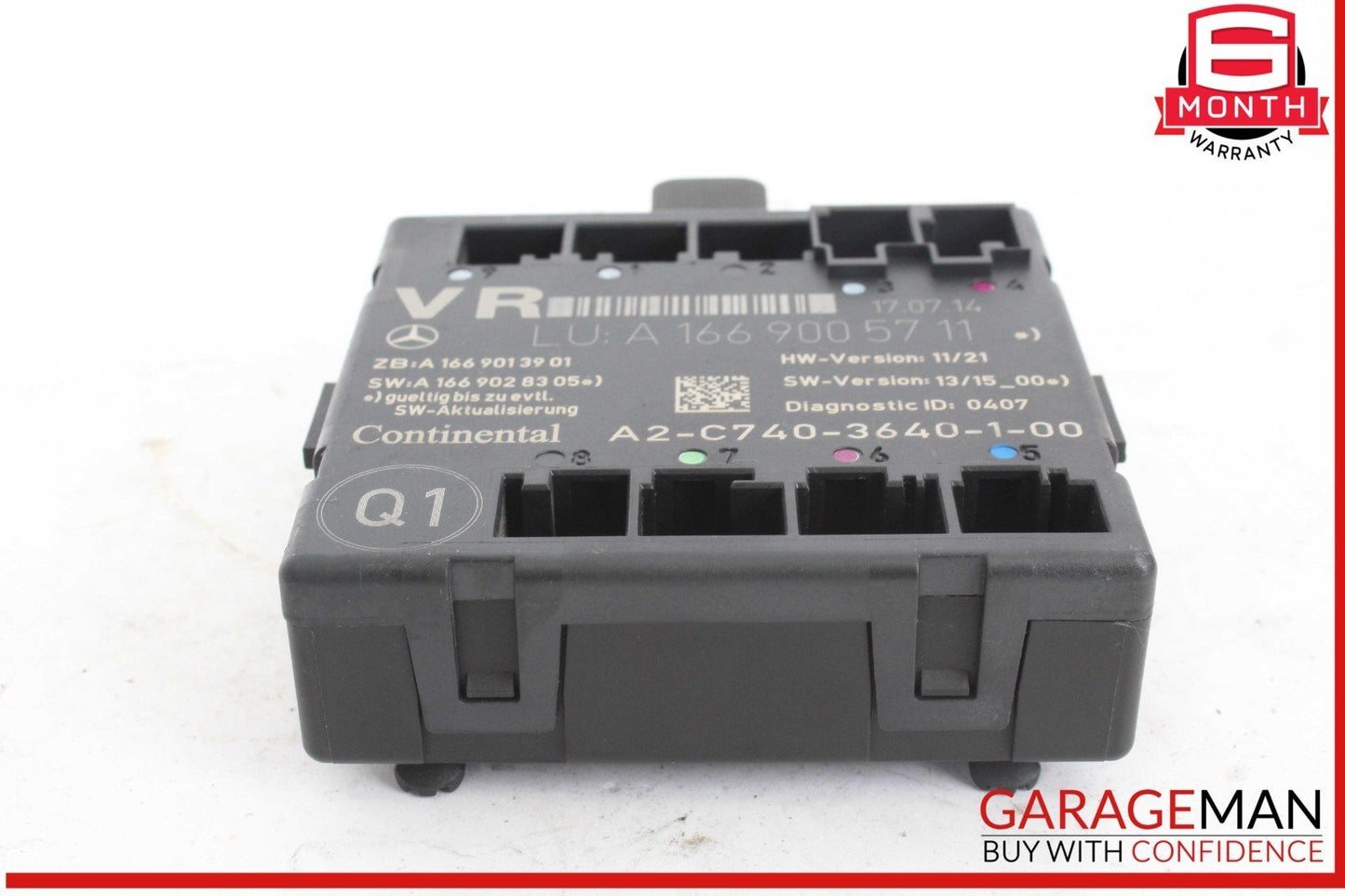 12-20 Mercedes W117 CLA250 CLA45 AMG ML350 Front Right Side Door Control Module