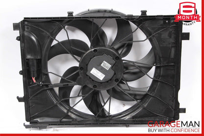 08-11 Mercedes W204 C250 C300 Engine Cooling Radiator Fan Motor Shroud Assembly