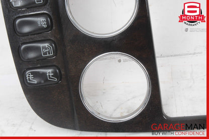 02-05 Mercedes W163 ML350 Center Console A/C Climate Control Switch Trim Panel