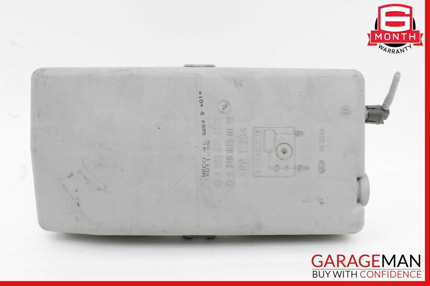 00-09 Mercedes R230 SL500 S500 Seat Vacuum Pump Reservoir Tank 2208050119 OEM