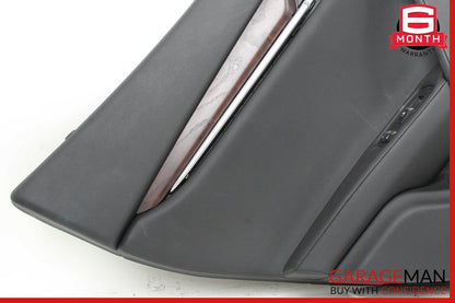 14-18 Maserati Ghibli Rear Left Driver Side Interior Door Panel Trim Cover OEM