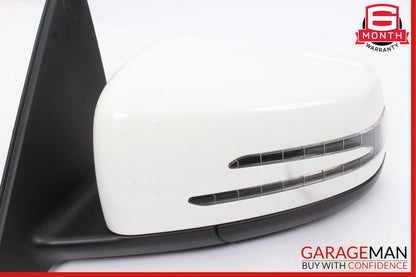 12-14 Mercedes W204 C250 Front Left Side Mirror Rear View Door Polar White