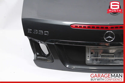 10-13 Mercedes W207 E350 Coupe Rear Trunk Lid Deck Shell Panel Tenorite Grey