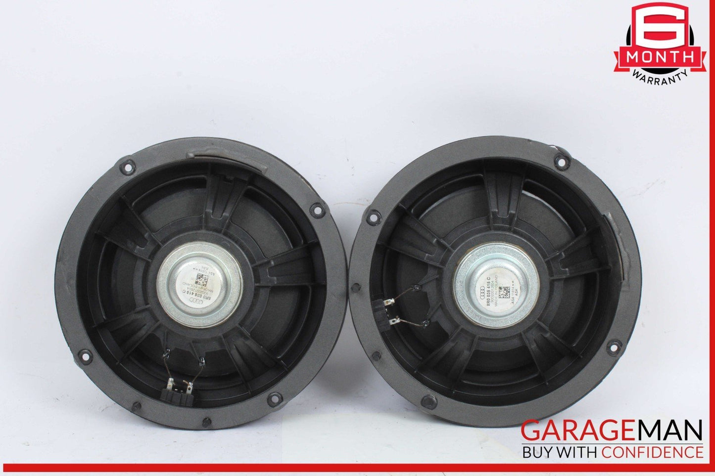 09-17 Audi SQ5 Q5 Front Left & Right Side Door Audio Sound Speaker Set of 2 OEM