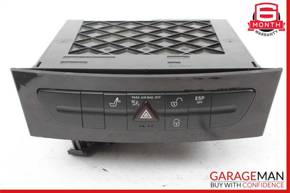 03-09 Mercedes W211 E500 CLS500 Hazard Light Door Lock Control Switch Wood OEM