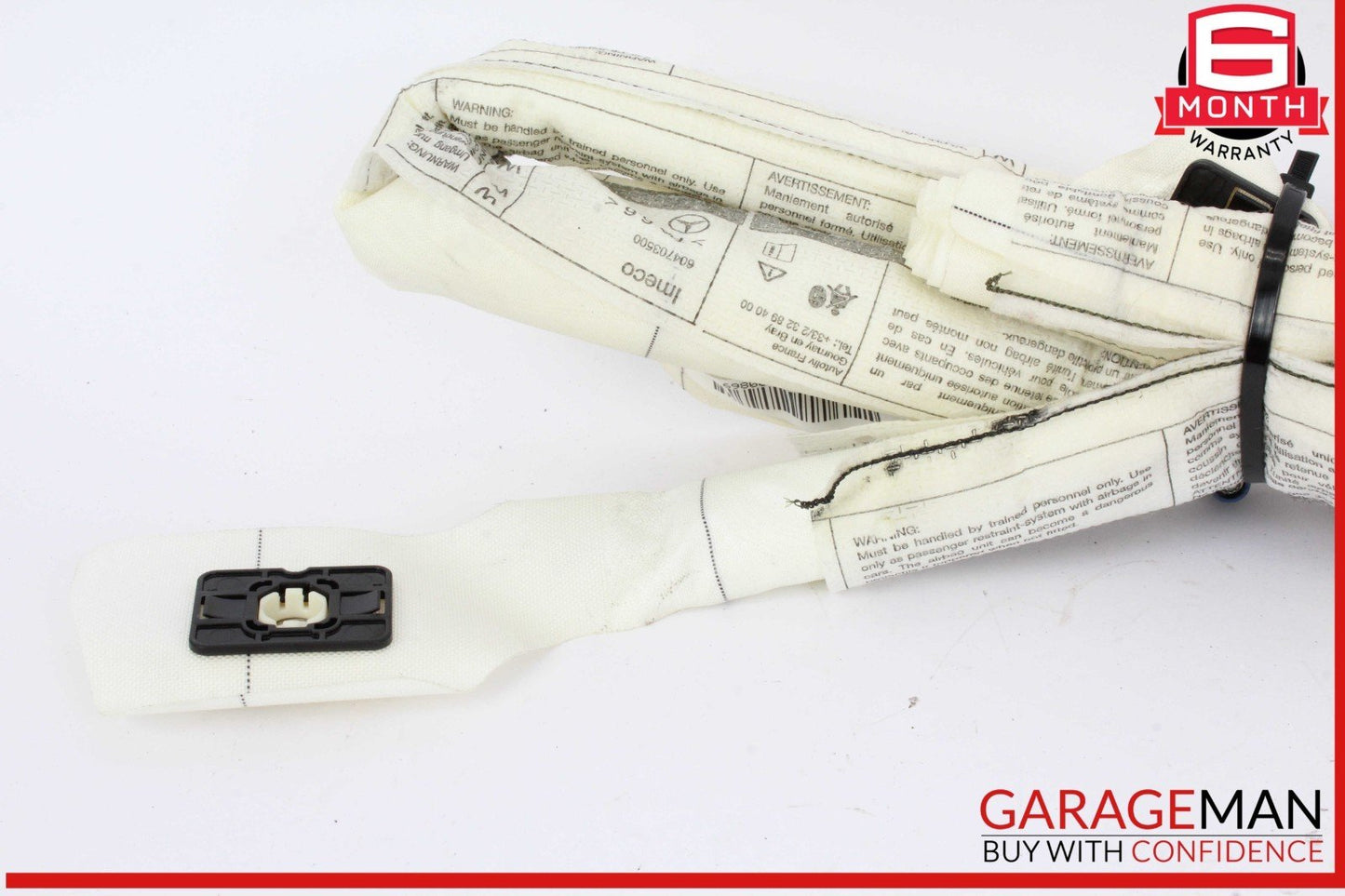08-14 Mercedes W204 C300 C250 Right Side Roof Curtain Airbag Air Bag OEM
