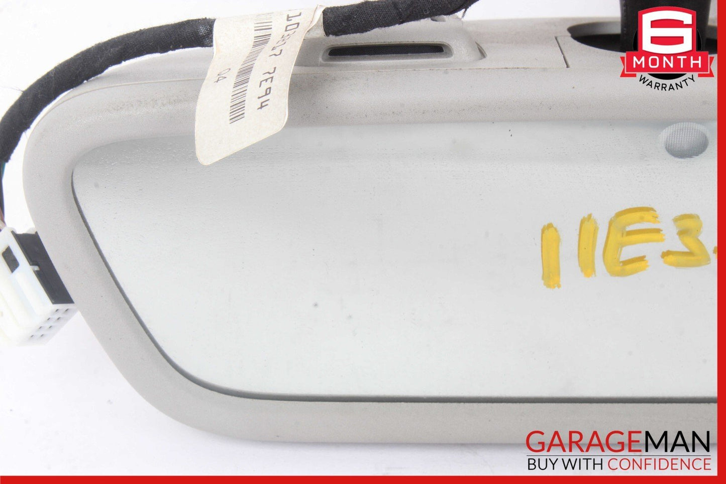 11-13 Mercedes W207 E350 Interior Top Upper Rear View Mirror Assembly Grey OEM