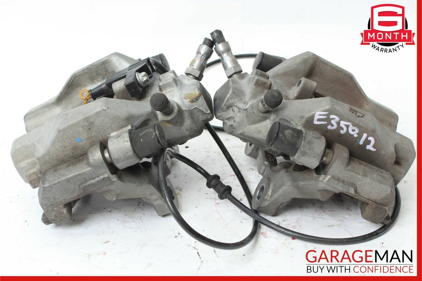 08-18 Mercedes W212 E350 CLS400 TRW Rear Left & Right Brake Calipers Set RWD
