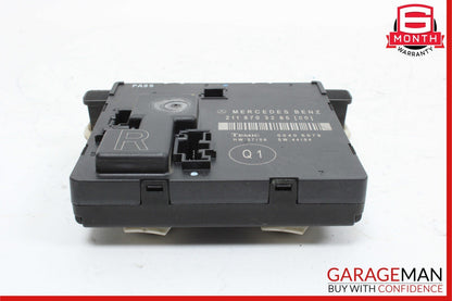 03-09 Mercedes W211 E350 E550 Rear Right Door Control Module 2118703285 OEM