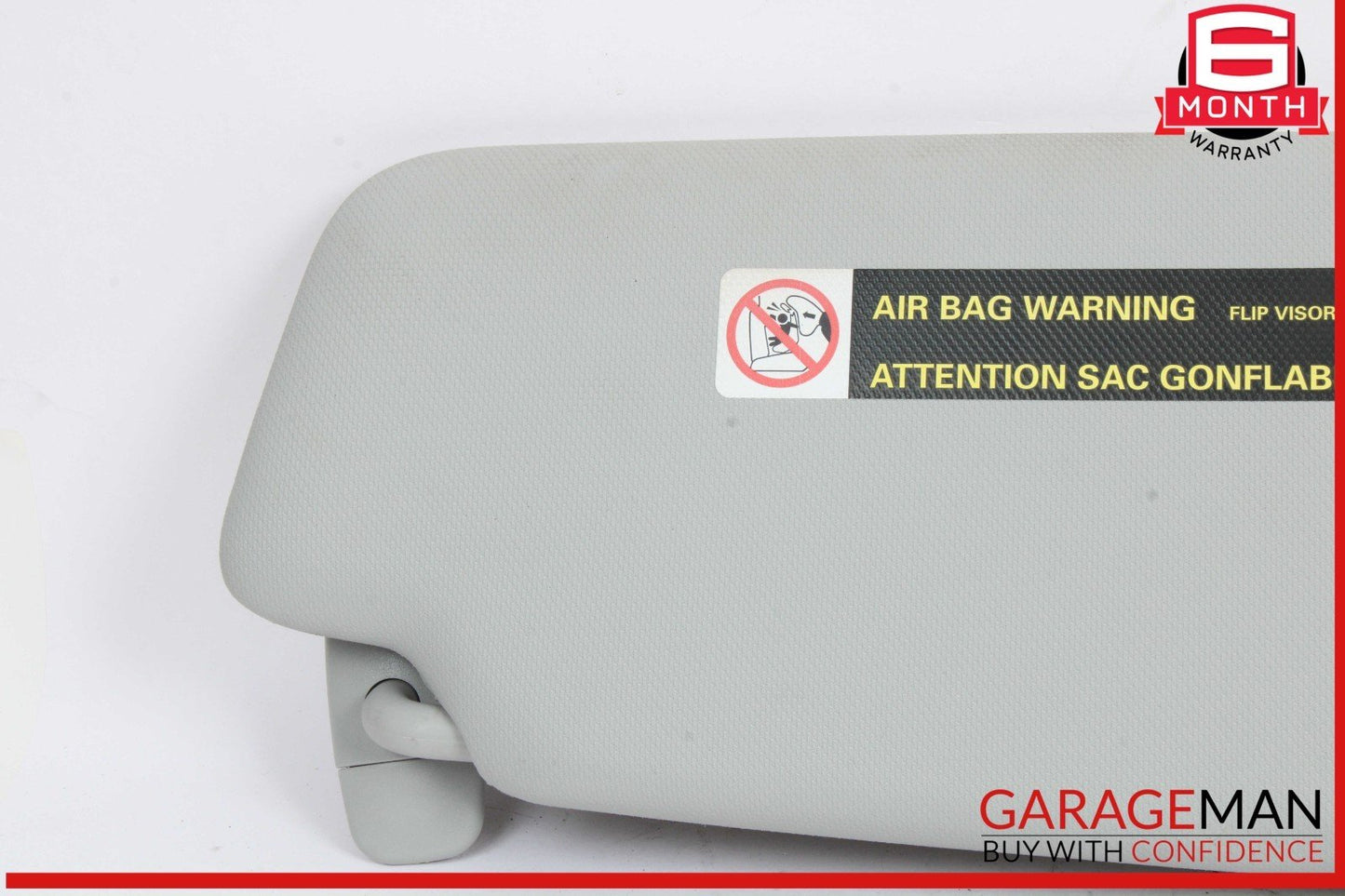 09-17 Audi Q5 A4 A5 S4 S5 Front Left Driver Side Sun Visor Gray 8U0857551F OEM