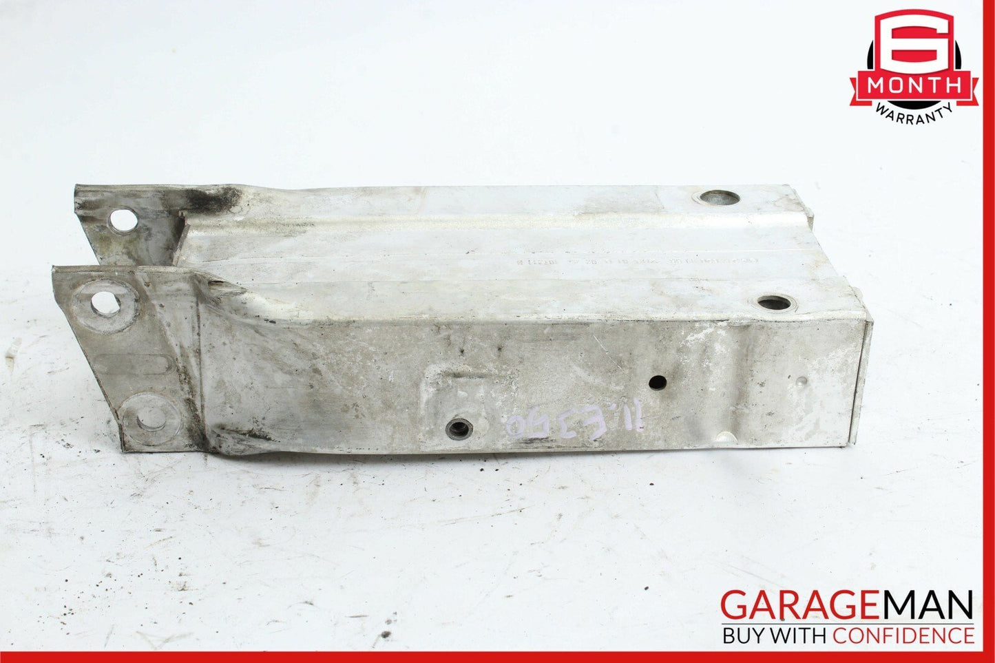 10-17 Mercedes W212 E350 Front Left Absorber Bumper Reinforcement Bracket OEM