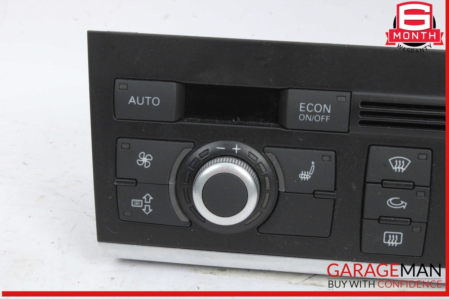 07-09 Audi Q7 Front AC Air Conditioning Heater Temperature Climate Control Panel