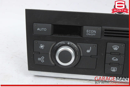 07-09 Audi Q7 Front AC Air Conditioning Heater Temperature Climate Control Panel
