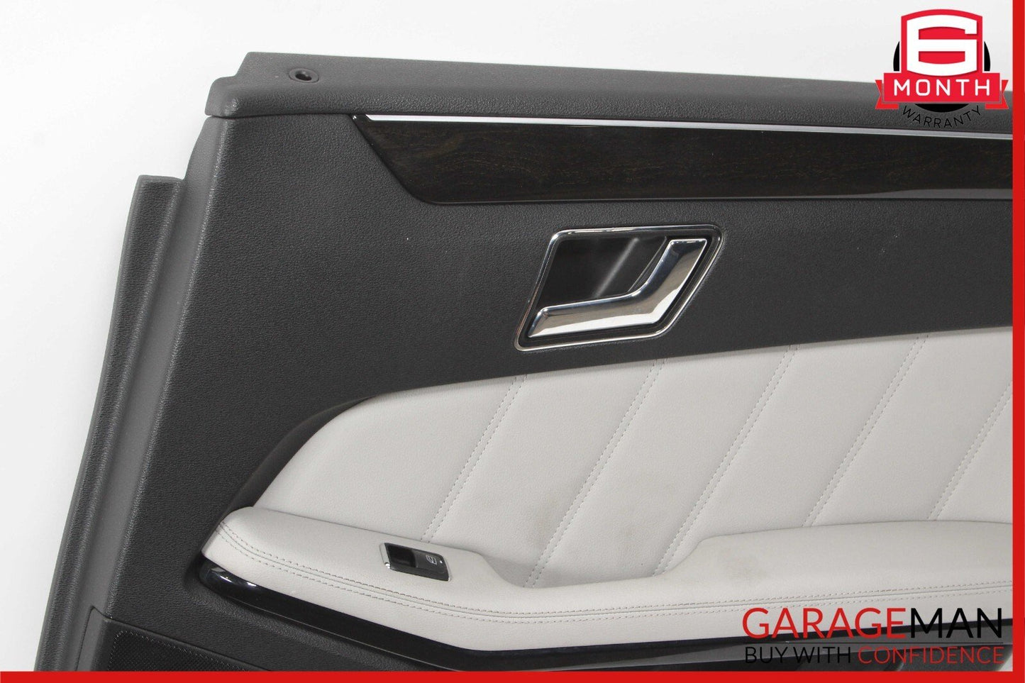 10-13 Mercedes W212 E350 E500 E400 Rear Right Interior Door Panel Cover Grey