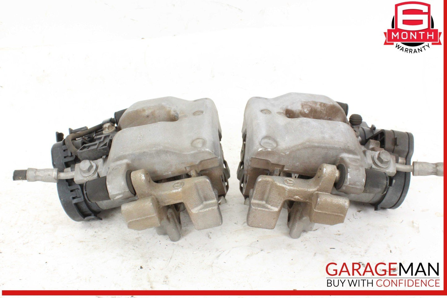 15-21 Mercedes W205 C300 C350e Rear Left & Right Side Brake Caliper Set of 2 OEM