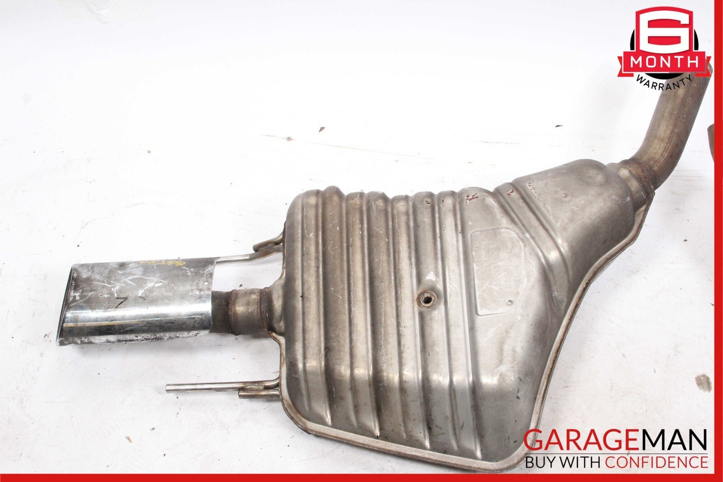 07-09 Mercedes W221 S550 S450 AMG Sport Rear Exhaust Muffler Tips Set of 2 OEM