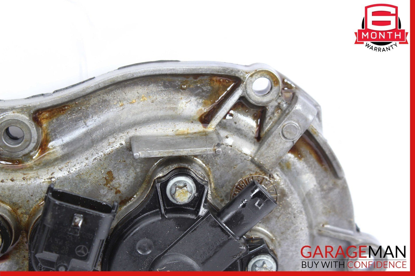 06-13 Mercedes W211 E350 R350 S400 Front Right Engine Timing Chain Cover Plate