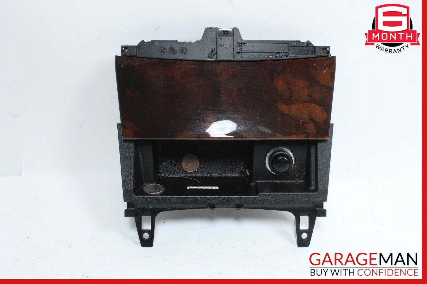 08-17 Mercedes W204 C300 E350 Center Console Ashtray Wood OEM Compartment