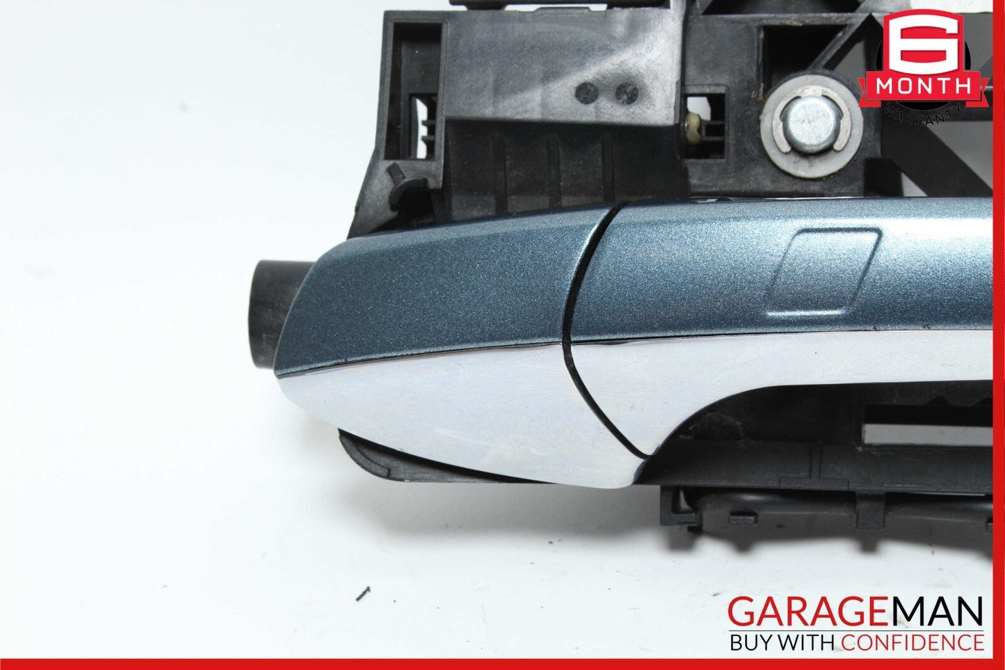 07-13 Mercedes W221 S550 Rear Left Side Exterior Door Handle Keyless Go Blue