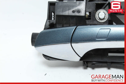 07-13 Mercedes W221 S550 Rear Left Side Exterior Door Handle Keyless Go Blue