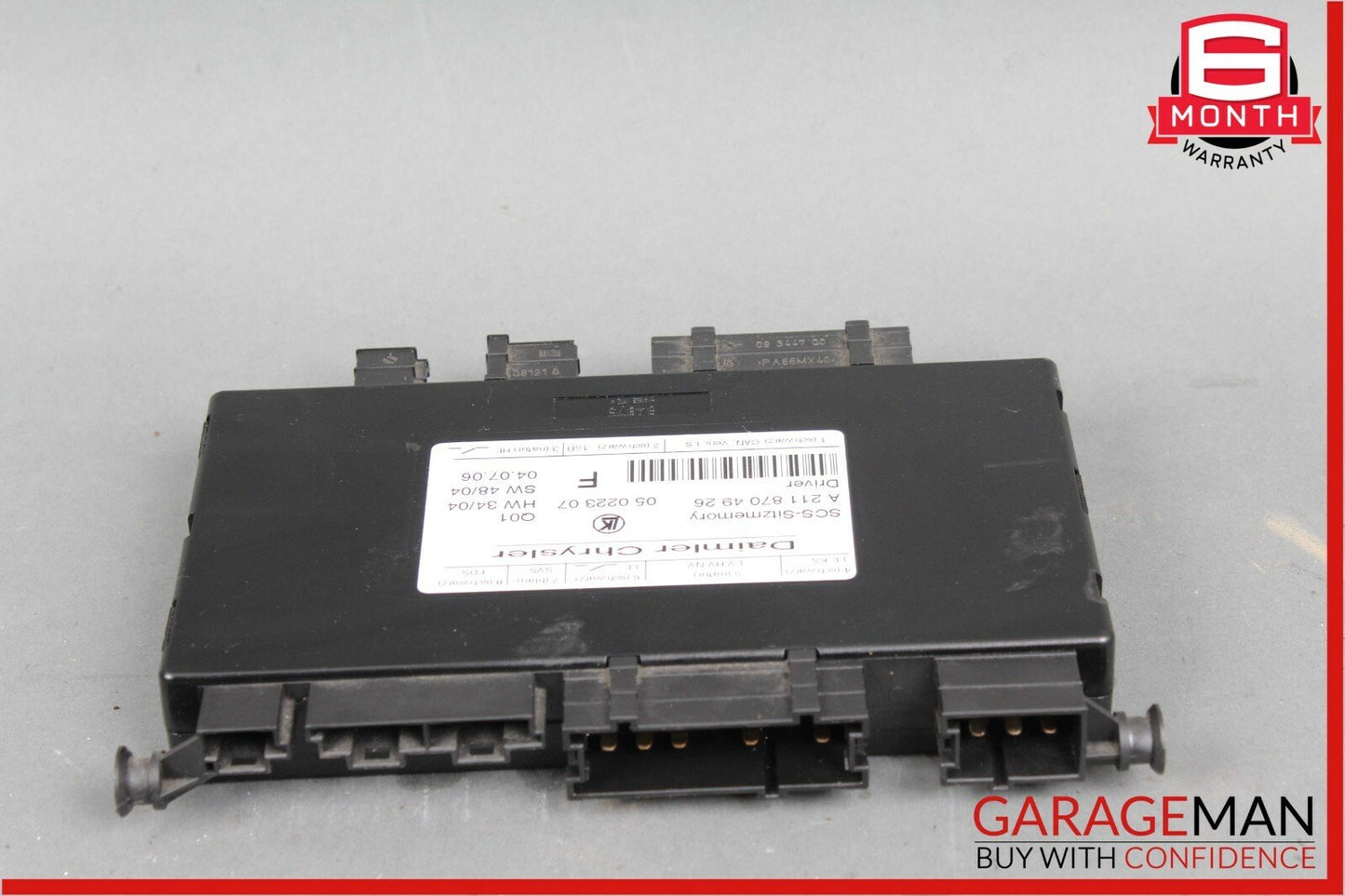 03-11 Mercedes E350 GL450 CLS350 ML550 Front Left Side Seat Control Module Unit