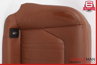 14-17 Maserati Ghibli M157 Rear Bench Lower Bottom Seat Cushion Cover Brown OEM