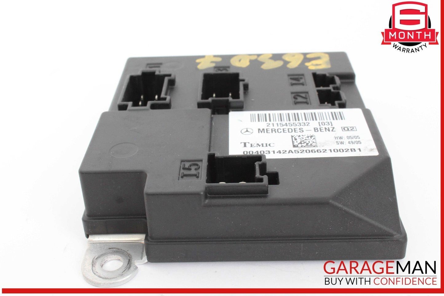 03-11 Mercedes W211 E63 AMG CLS550 Body Control Module BCM 2115455332 OEM