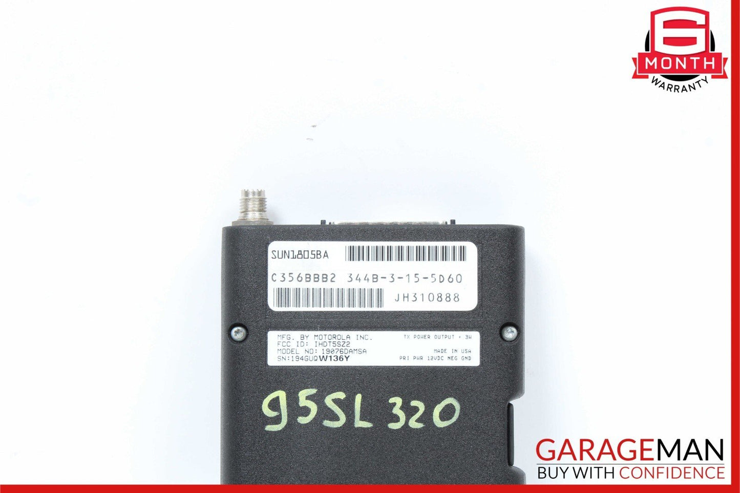 90-02 Mercedes R129 SL500 SL600 Communication Phone Control Module 187182162 OEM