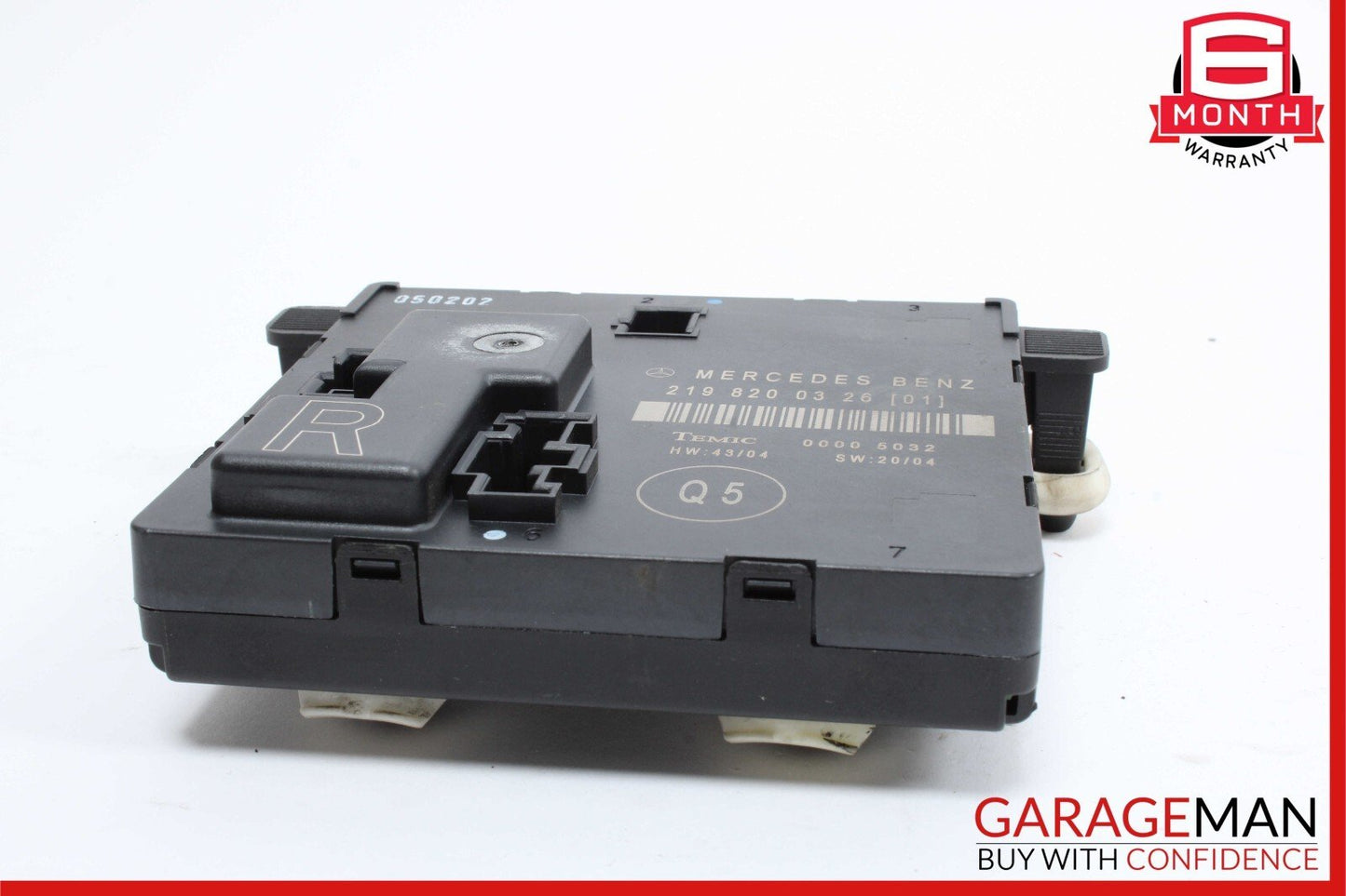 06-11 Mercedes W219 CLS500 CLS550 Rear Right Side Door Control Module OEM