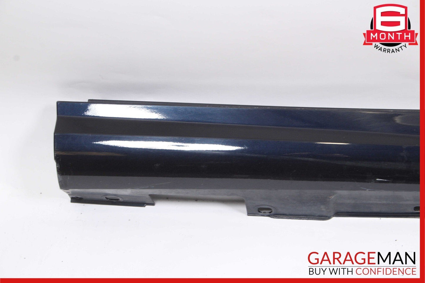 08-14 Mercedes W204 C280 C300 AMG Sport Right Side Skirt Rocker Panel Blue OEM