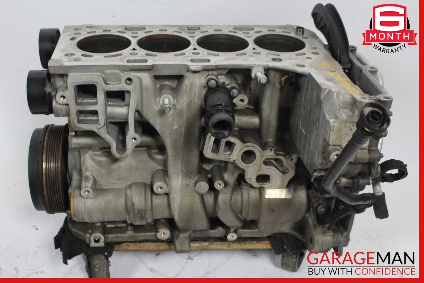 14-16 Mini Cooper S 2.0L Engine Motor Cylinder Head Block Assembly OEM