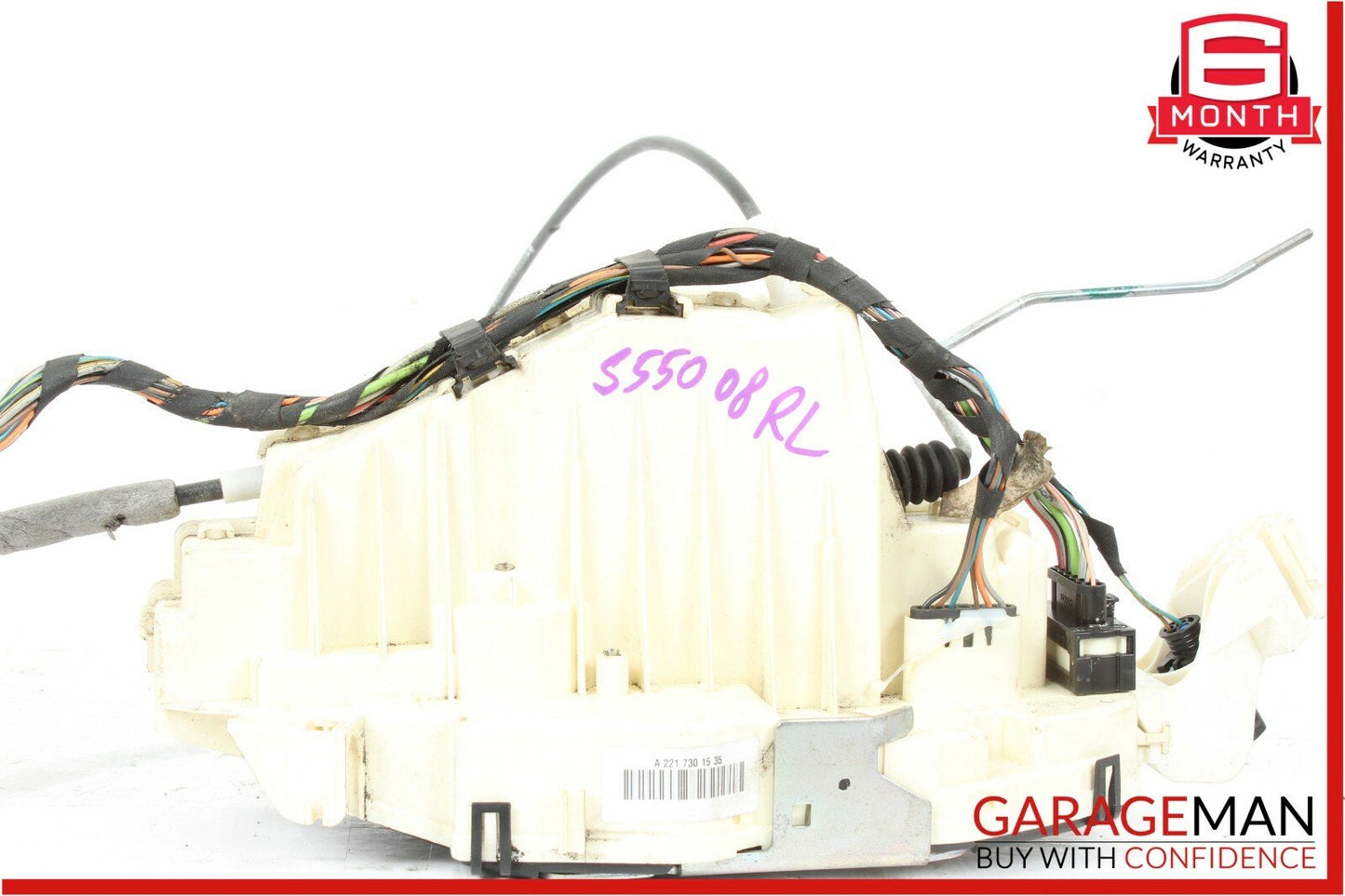 07-13 Mercedes W221 S550 Rear Left Side Keyless Go Door Lock Latch Actuator