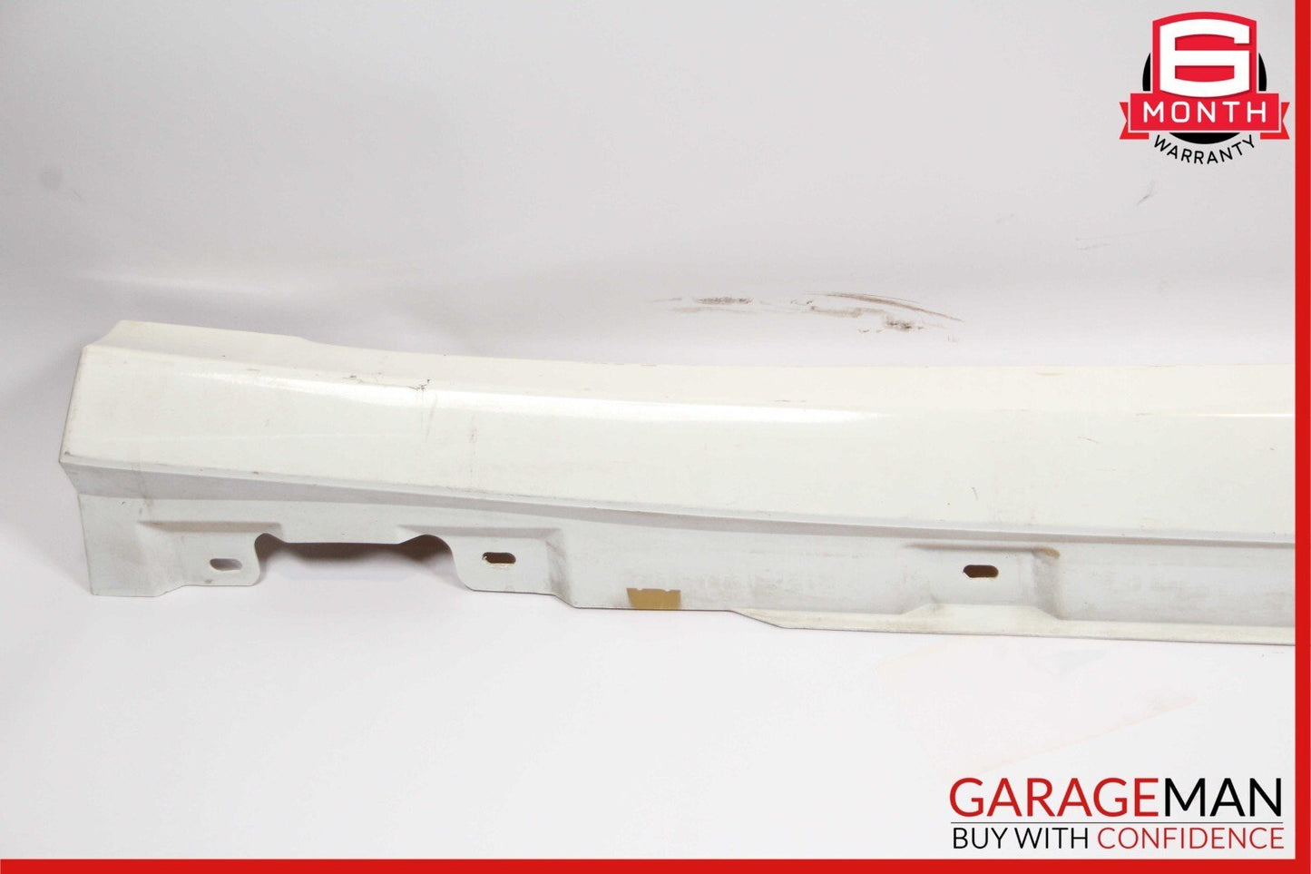 06-13 Mercedes W251 R350 R500 Left Driver Side Rocker Skirt Molding Panel White