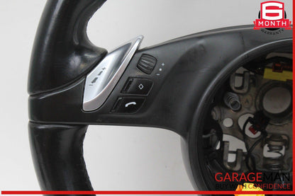 11-14 Porsche Panamera 970 Front Left Side Steering Wheel w/ Paddle Shifters OEM