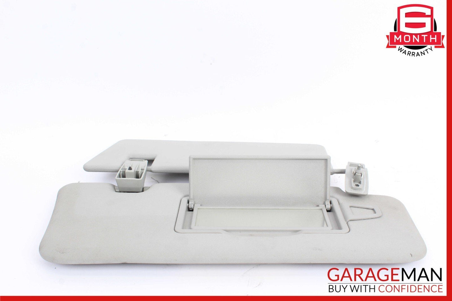 06-12 Mercedes X164 GL450 GL550 Front Right Side Sun Visor Sunvisor Shade Gray