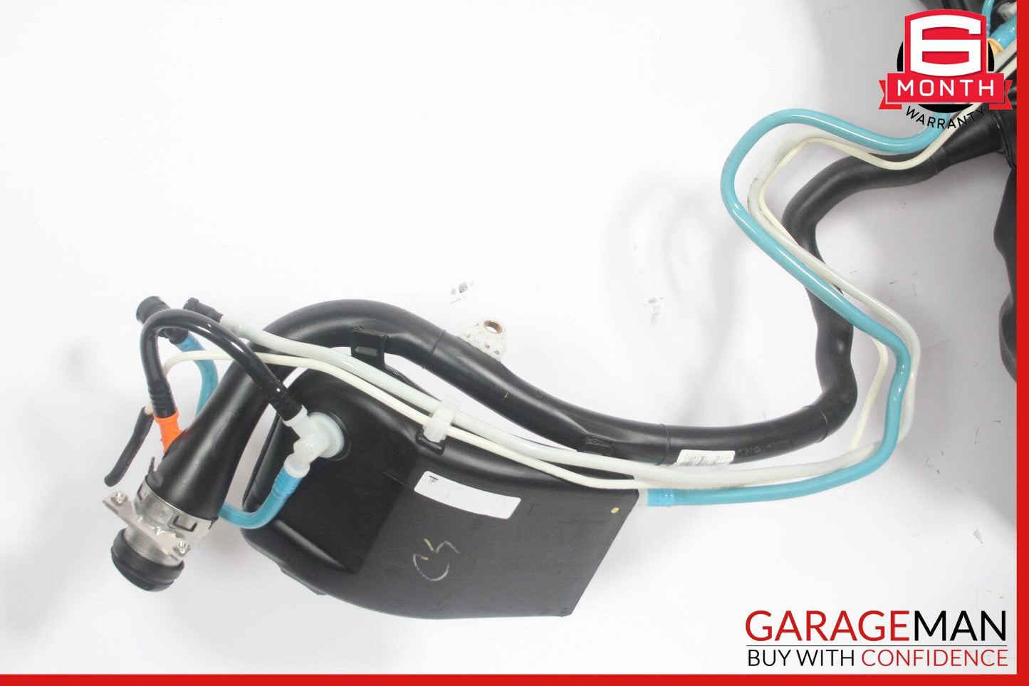 11-17 Porsche Cayenne 958 Fuel Gas Tank Fuel Pump Filler Neck Assy OEM