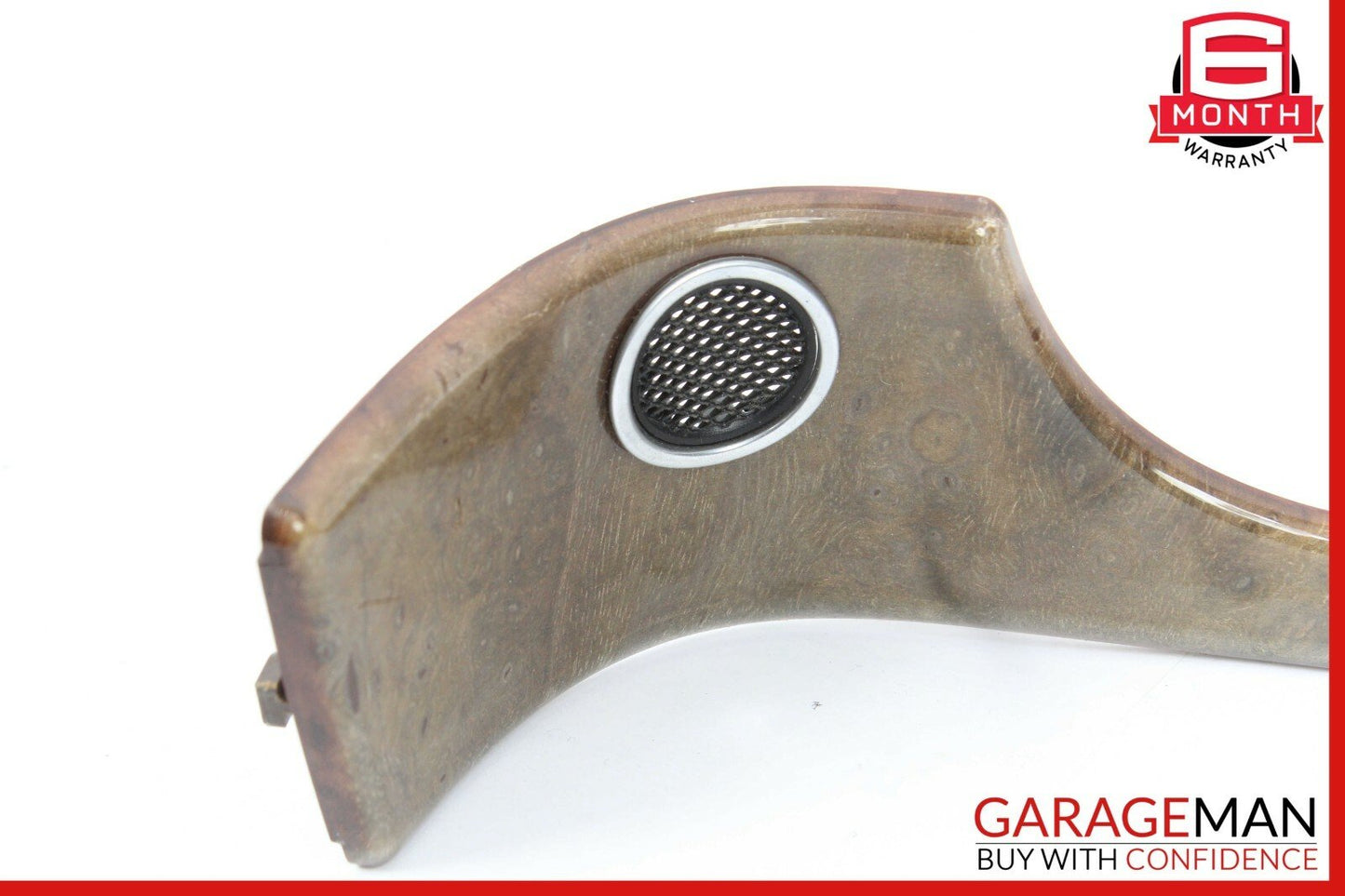 10-16 Mercedes W212 E350 E550 E63 AMG Steering Column Cover Boot Trim Wood OEM