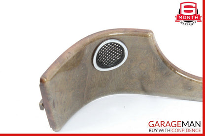 10-16 Mercedes W212 E350 E550 E63 AMG Steering Column Cover Boot Trim Wood OEM