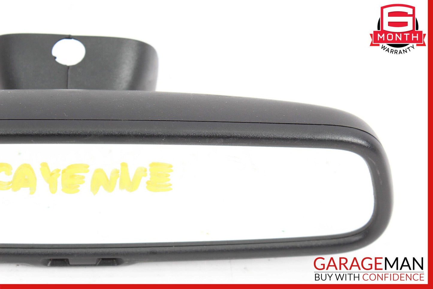 03-06 Porsche Cayenne 955 Interior Top Upper Rear View Mirror Black OEM