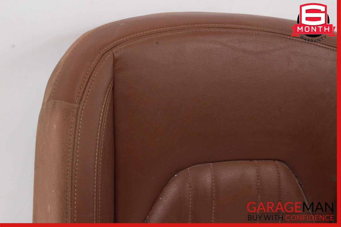 14-17 Maserati Ghibli M157 Front Right Lower Bottom Seat Cushion Cover Brown OEM